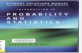 SOLU Introducción a La Probabilidad y Estadística, 12ma Edición - W. Mendenhall, R. Beaver