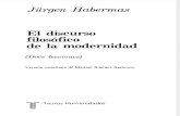 11- Habermas - El Discurso Filosófico de La Modernidad (Cap. 1)