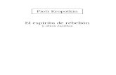 Kropotkin, Piotr - El Espíritu de Rebelión y Otros Escritos [Ediciones Marginales]