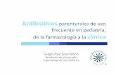 Antibioticos Frecuentes de Uso en Pediatria, De La Farmacologia a La Clinica