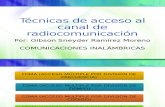 Técnicas de Acceso Al Canal de Radiocomunicación