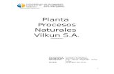 Planta Procesos Naturales Vilkun S.A.