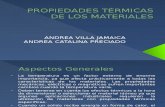 PROPIEDADES TÉRMICAS DE LOS MATERIALES.pptx