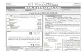 Diario Oficial El Peruano, Edición 9303. 17 de abril de 2016