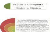 Historia Clínica Prótesis Completa