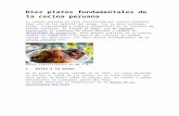 Diez platos fundamentales de la cocina peruana.doc