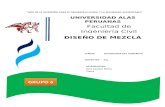 Informe Concreto Diseno de Mezcla