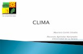 Clima y Topografía: investigaciones sobre el clima en la región.