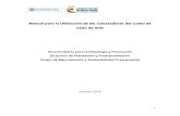 Manual Para La Utilización de Las Calculadoras de CCV V2015