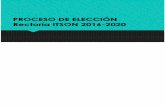 Proceso de Elección Rectoría Itson 2016-2020