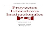 Proyectos educativos en Colombia