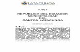 1.107 Ordenanza Que Garantiza Los Derechos de Las Personas Con Discapacidad y Promueve El Buen Vivir a Ecuatorianos o Extranjeros Que Se Encuen