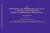 El Manual de Servicio de AA y Doce Conceptos Para El Servicio Mundial Por Bill W[1].