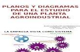 Planos y Diagramas Para El Estudio de Plantas Agroindustriales