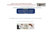 Documento Completo Normas Sanitarias Para Esteblecimientos Farmaceuticos
