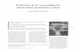 Ackerman - Dinamicas de La Consolidacion Democratica en America Latina