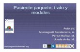 Paciente Paquete Trato y Modales Oral Hosp Univ Donostia