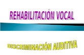 Rehabilitacion Vocal
