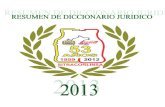 Resumen Diccionario Juridico Plhm 2013