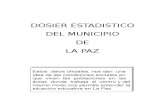 Dossier de Estadisticas La Paz Bolivia