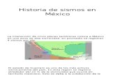 Historia de Sismos en Mexico
