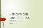 Medicion Con Dinamometros