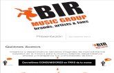 Presentación BIR Music Group