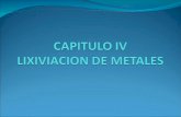 Cap IV Lixiviacion de Metales