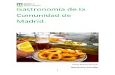 Gastronomía Ccaa Madrid y Castilla y Leon