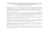 Proyecto de Ley de Reforma del decreto N° 2.179 de la Ley del BCV
