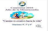 Oraciones Cuaresma 2016. 4º, 5º y 6º e.p.