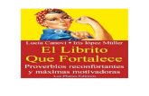 Canovi Lucia - El Librito Que Fortalece - Proverbios Reconfortantes Y Maximas Motivadoras