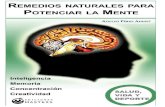 Remedios Naturales Para Potenciar La Mente - Adolfo Pérez Agusti