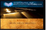 IBS - Instituto de Estudios Bíblicos-Artículos Breves