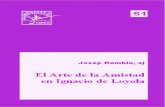 Eides 51, El Arte de la Amistad en Ignacio de Loyola - Josep Rambla, SJ