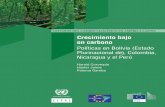 Crecimiento bajo en carbono Políticas en Bolivia (Estado Plurinacional de), Colombia, Nicaragua y el Perú