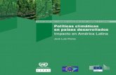 Pol­ticas climticas en pa­ses desarrollados Impacto en Am©rica Latina