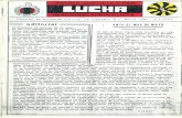 Lucha nº 1. Revista de las Falanges Juveniles de España en La Coruña. Mayo 1987