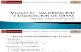 Modulo III Valorizaciones y Liquidacion de Obras Con Logotipo