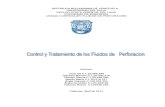 Control y Tratamiento de Los Fluidos de Perforacion Ii2013