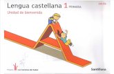 Lengua Castellana 1 primaria Los caminos del saber Santillana unidad de bienvenida.PDF