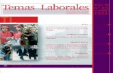 Tema Laboral Nº20 La Trayectoria Laboral de Las Personas, Un Aporte Al Debate Sobre La Protección Al Trabajo
