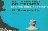 El Ajedrez de Torneo Zurich 1953 Bronstein