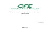 Construccion de Subestaciones de Transmision Normas Cfe Dccset01