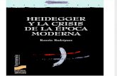 Rodríguez- Heidegger y La Crisis de La Época Moderna