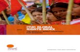 Índice global de derechos de ITUC - Los peores países del mundo para los trabajadores