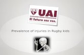Lesiones en El Rugby Infantil