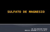 Sulfato de Magnesio
