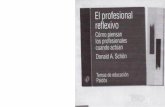 El Profesional Reflexivo de Donald A. Shchon 1998 Paidós Ibérica