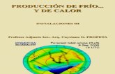 I.- PRODUCCIÓN DE FRÍO (fc)
